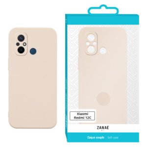 Coque Zanae Color pour Redmi 12C, Beige