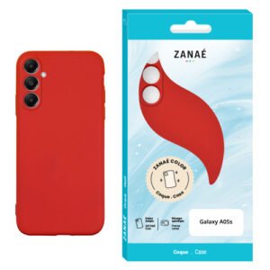 Coque Zanae Color pour Galaxy A05s, Rouge