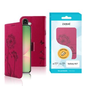 Etui Blowball pour Galaxy A57, rouge