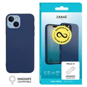 Coque Infinity MagSafe pour iPhone 14, marine