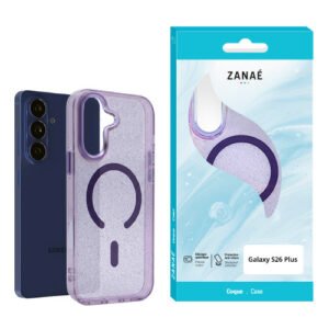 Coque Glow Purple Magsafe pour Galaxy S26 Plus