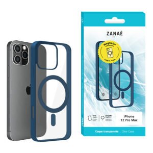 Coque Aura MagSafe pour iPhone 12 Pro Max, Marine