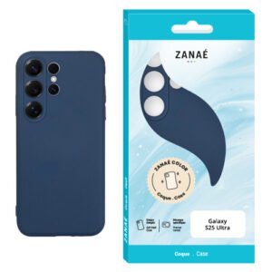 Coque Zanae Color pour Galaxy S25 Ultra, Marine
