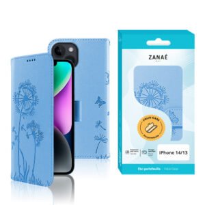 Etui Blowball pour iPhone 14 / 13, Bleu
