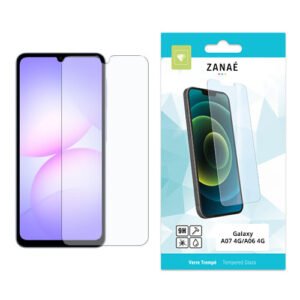 Film Protecteur en verre trempe pour Galaxy A07 4G/ A07 5G / A06 4G, Transparent
