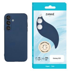 Coque Zanae Color pour Galaxy S25, Marine