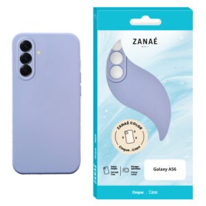 Coque Zanae Color pour Galaxy A56, Lilas