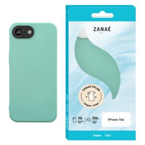 Coque Zanae Color pour iPhone 17e / 16e, Menthe