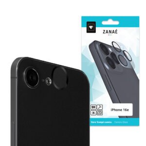 Verre trempe camera bloc pour iPhone 17e / 16e, Transparent