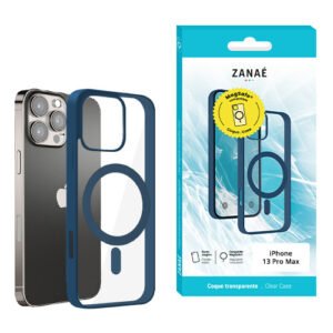 Coque Aura MagSafe pour iPhone 13 Pro Max, Marine