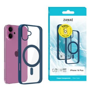 Coque Aura MagSafe pour iPhone 16 Plus, Marine