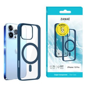 Coque Aura MagSafe pour iPhone 13 Pro, Marine