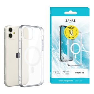 Coque Essentielle MagSafe pour iPhone 11, Transparent