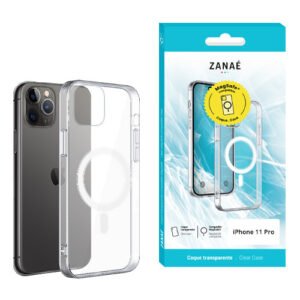 Coque Essentielle MagSafe pour iPhone 11 Pro, Transparent