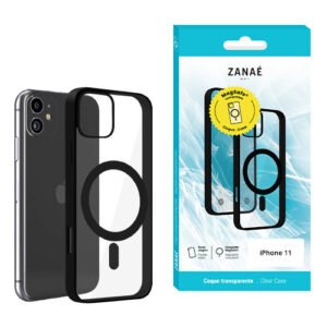 Coque Aura MagSafe pour iPhone 11, Noir
