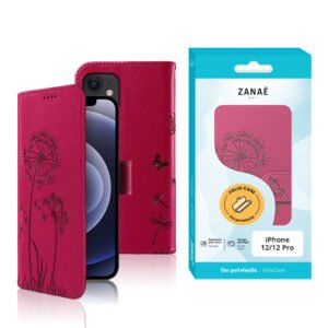 Etui Blowball pour iPhone 12 / 12 Pro, Rouge