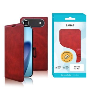 Portefeuille Zanae Columbia pour iPhone Air, Rouge