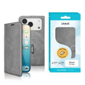 Portefeuille Zanae Columbia pour iPhone 17 Pro, Gris