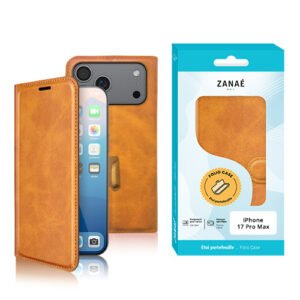 Portefeuille Zanae Columbia pour iPhone 17 Pro Max, Moutarde