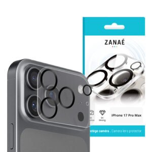 Verre trempe camera bloc pour iPhone 17 Pro Max, Transparent