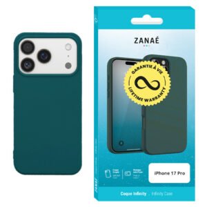 Coque Infinity pour iPhone 17 Pro, Vert fonce