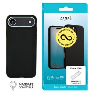 Coque Infinity MagSafe pour iPhone Air, Noir