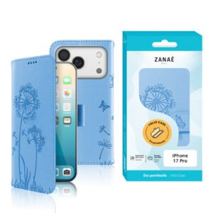 Etui Blowball pour iPhone 17 Pro, Bleu