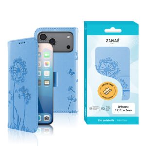 Etui Blowball pour iPhone 17 Pro Max, Bleu