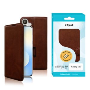 Portefeuille Zanae Columbia pour Galaxy S26, marron