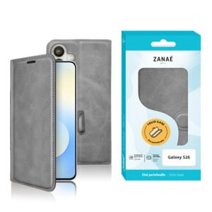 Portefeuille Zanae Columbia pour Galaxy S26, gris