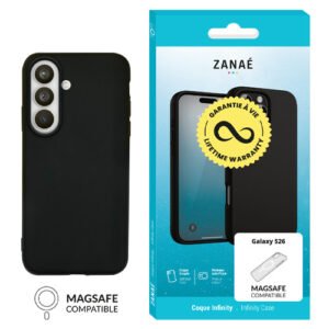 Coque Infinity MagSafe pour Galaxy S26, noir