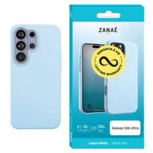 Coque Infinity pour Galaxy S26 Ultra, bleu clair