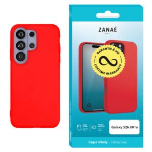 Coque Infinity pour Galaxy S26 Ultra, rouge