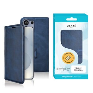 Portefeuille Zanae Columbia pour Galaxy S26 Ultra, marine