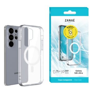 Coque Essentielle MagSafe pour Galaxy S26 Ultra, transparent
