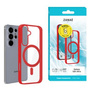 Coque Aura MagSafe pour Galaxy S26 Ultra, Rouge