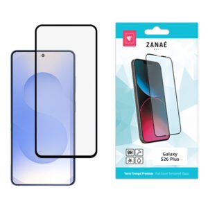 Verre trempe Full Cover pour Galaxy S26 Plus, noir