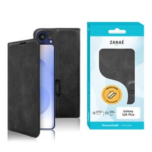 Portefeuille Zanae Columbia pour Galaxy S26 Plus, noir