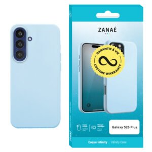 Coque Infinity pour Galaxy S26 Plus, bleu clair