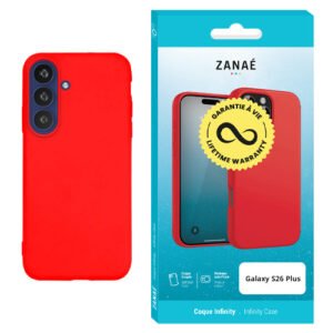 Coque Infinity pour Galaxy S26 Plus, rouge