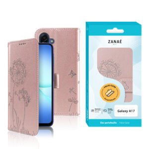 Etui Blowball pour Galaxy A17, rose