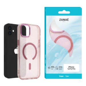 Coque Glow Pink MagSafe pour iPhone 12 / iPhone 12 Pro