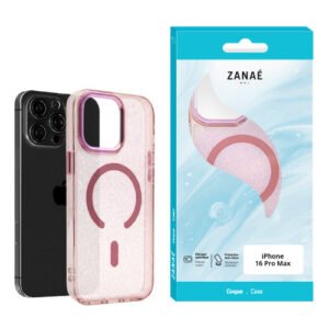 Coque Glow Pink MagSafe pour iPhone 16 Pro Max