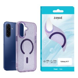 Coque Glow Purple Magsafe pour Galaxy A17