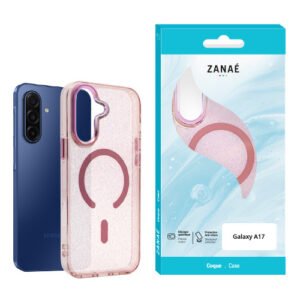 Coque Glow Pink Magsafe pour Galaxy A17