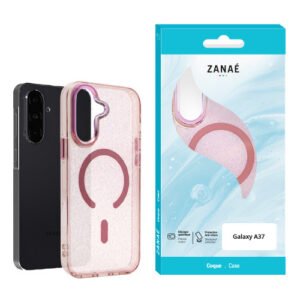 Coque Glow Pink Magsafe pour Galaxy A37