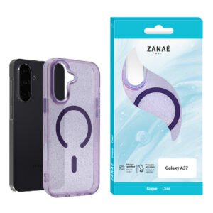 Coque Glow Purple Magsafe pour Galaxy A37