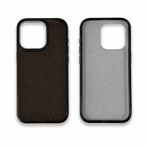 Coque Pailletée Noire Apple iPhone 15 Pro